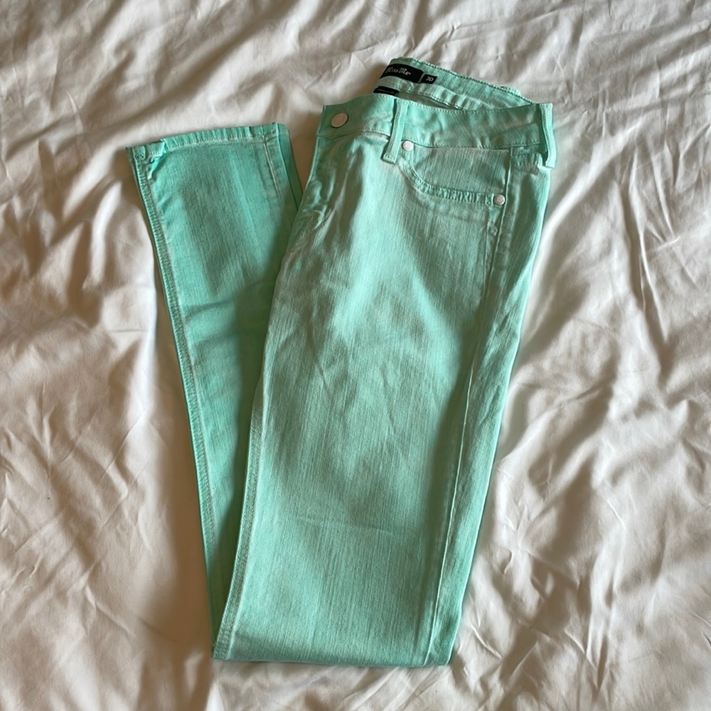 Miss Me Light Teal Jeans